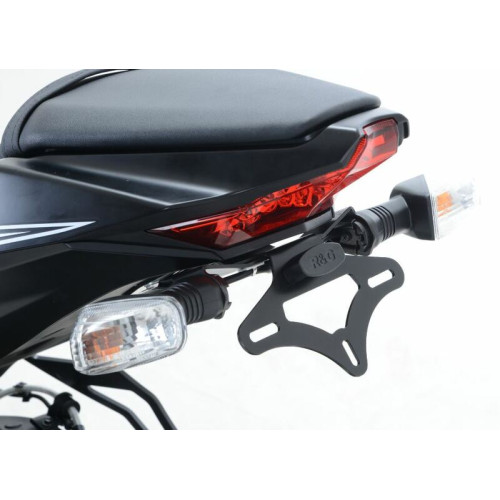 Support de plaque R&G RACING noir Kawasaki ZX10R - 1082955001