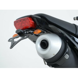 Support de plaque R&G RACING noir pour micro clignotants Honda MSX125 - 1082922001