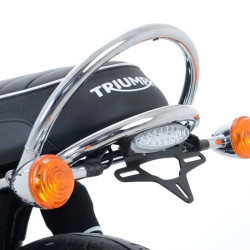 Support de plaque R&G RACING noir Triumph Bonneville 1200 - 1082972001