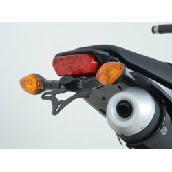 Support de plaque R&G RACING noir pour clignotants origine Honda MSX125