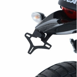 Support de plaque R&G RACING noir Ducati Desert Sled - 1083021001