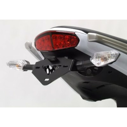 Support de plaque R&G RACING noir Kawasaki ER-6 F/N - 1082895001