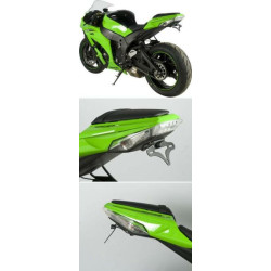 Support de plaque R&G RACING noir Kawasaki ZX10R - 1082875001