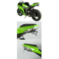 Support de plaque R&G RACING noir Kawasaki ZX10R