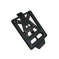 Support de plaque RACETECH noir