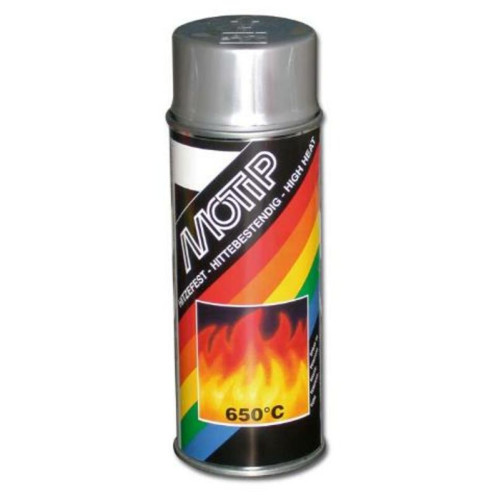 Peinture haute température MOTIP Argent - Spray 400 ml - 1099742