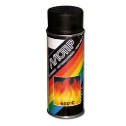 Peinture haute température MOTIP Noir - spray 400 ml - 1099741