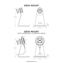 Support de smarphone bureau QUAD LOCK