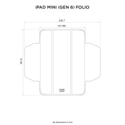 Housse QUAD LOCK - iPad Mini (6e génération)