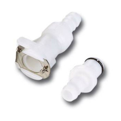 Raccord rapide MOTION PRO Ø6mm simple blocage blanc - 1052803