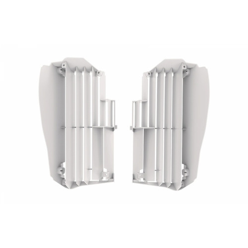 Cache radiateur POLISPORT blanc Yamaha YZ450F - 1086432001