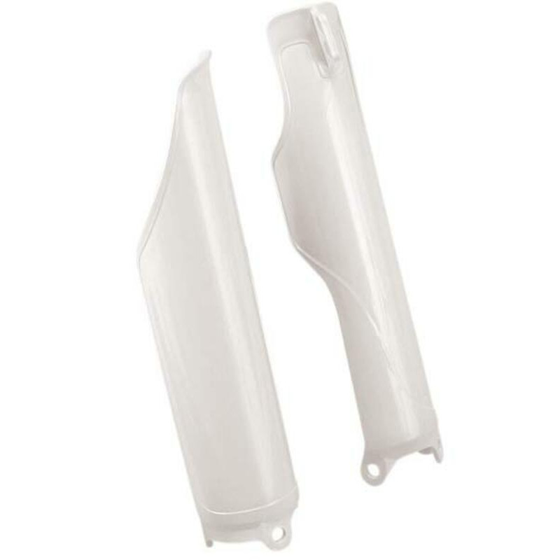 Protections de fourche RACETECH - blanc