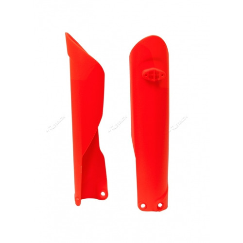 Protections de fourche RACETECH - orange fluo - 1064836