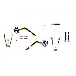 Kit déco BLACKBIRD Retro - Husqvarna FC/TC - 1118215