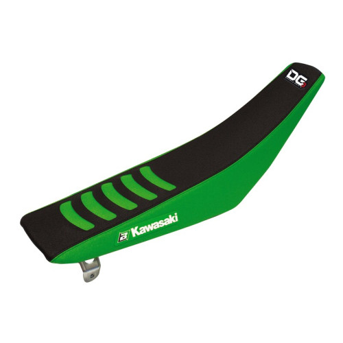 Housse de selle BLACKBIRD Double Grip 3 noir/vert Kawasaki KX85 - 1054358