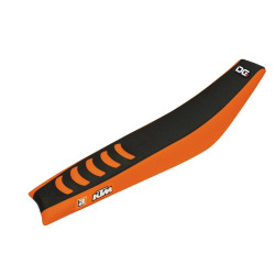 Housse de selle BLACKBIRD Double Grip 3 noir/orange KTM SX85 - 1054393