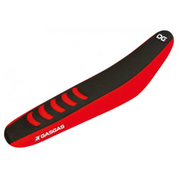 Housse de selle BLACKBIRD Double Grip 3 rouge/noir Gas Gas - 1091150