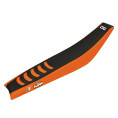 Housse de selle BLACKBIRD Double Grip 3 orange/noir KTM SX85