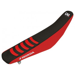 Housse de selle BLACKBIRD Double Grip 3 rouge/noir Honda CRF450R - 1091117