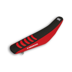 Housse de selle BLACKBIRD Double Grip 3 noir/rouge Honda CRF250R/450R - 1054156