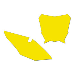 Fonds de plaque BLACKBIRD jaune Honda CRF450R - 1082031001