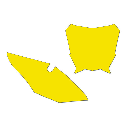 Fonds de plaque BLACKBIRD jaune Honda CRF450R - 1082031001