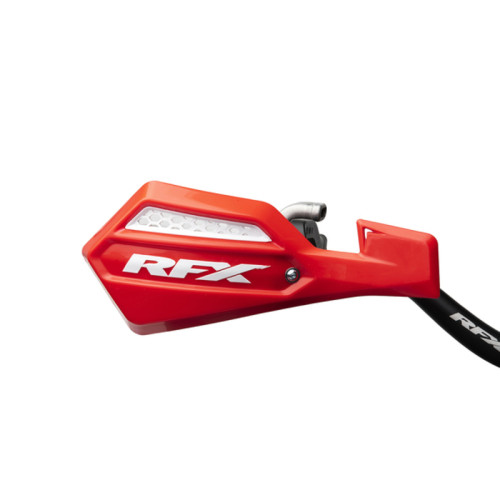 Protège-mains RFX série 1 (Rouge/Blanc) avec kit de montage - 1110684004