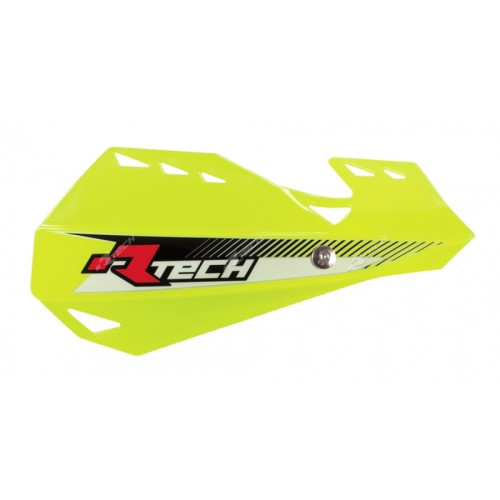 Protège-mains RACETECH Dual jaune fluo - 1086017004