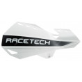 Protège-mains RACETECH Dual blanc