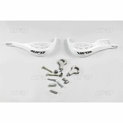 Protège-mains UFO Jumpy supermotard Ø22mm blanc - 1087558002