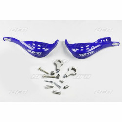 Protège-mains UFO Jumpy supermotard Ø22mm Bleu Reflex - 1087558003