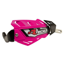 Protège-mains RACETECH FLX rose avec renfort alu - 1086019004