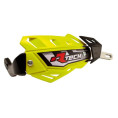 Protège-mains RACETECH FLX intégral jaune fluo avec renfort alu