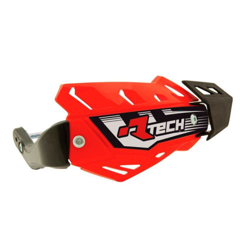 Protège-mains RACETECH FLX Quad rouge - 1086016004