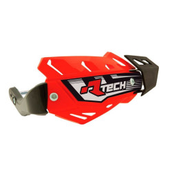 Protège-mains RACETECH FLX Quad rouge