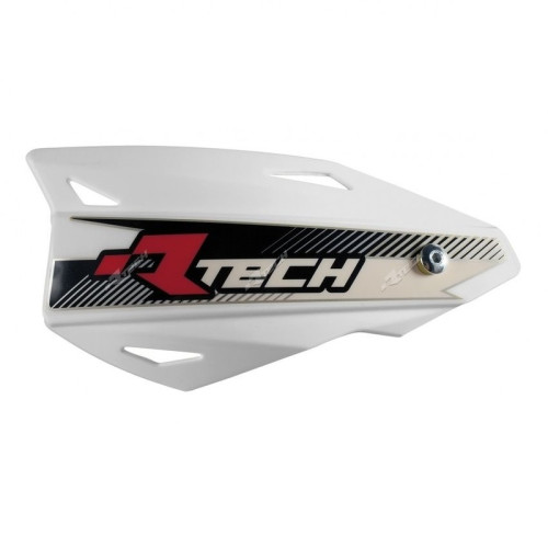 Protège-mains RACETECH Vertigo réglable blanc - 1086024003