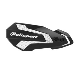 Protège-mains POLISPORT MX Flow noir/blanc - 1120897001