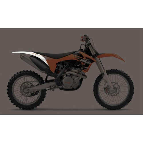 Garde-boue arrière UFO blanc KTM SX/SX-F - 1087363003