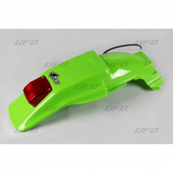 Garde-boue arrière UFO avec feu arrière vert Kawasaki KDX 200 - 1087073001