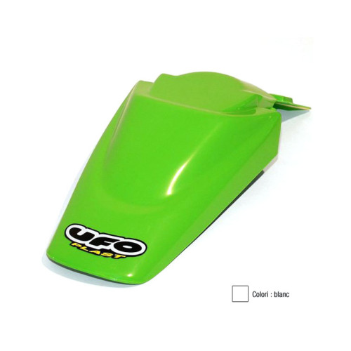 Garde-boue arrière UFO blanc Kawasaki KX65