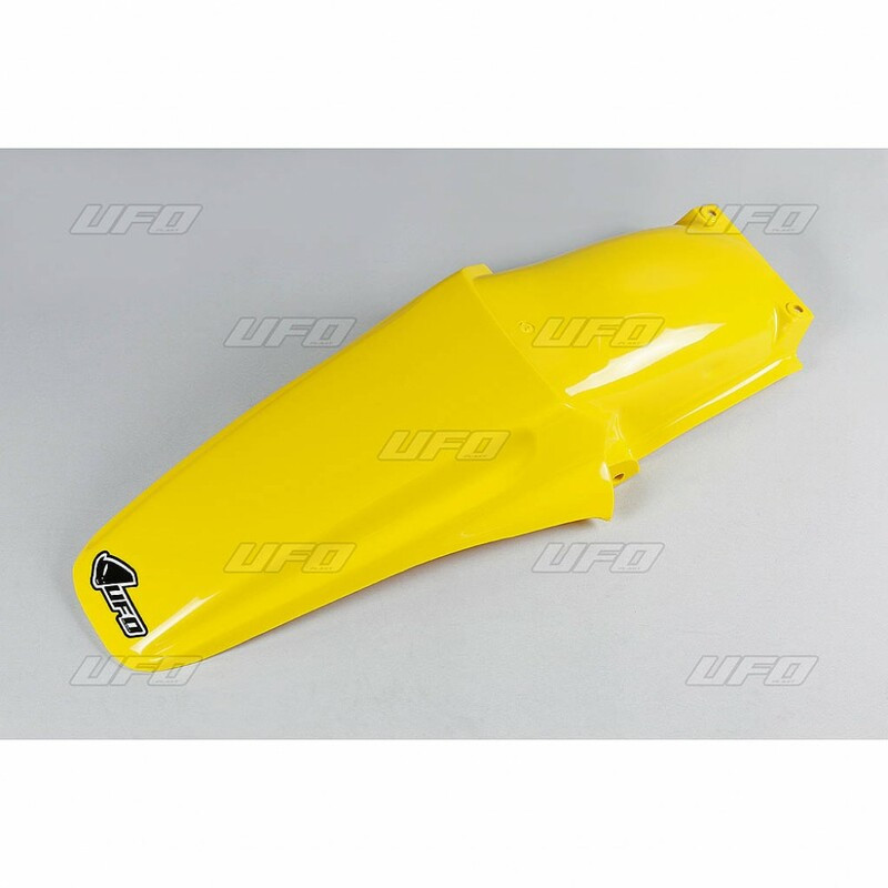 Garde-boue arrière UFO jaune Suzuki RM125/250