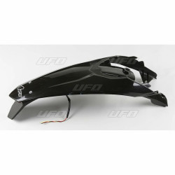 Garde-boue arrière + support de plaque avec feu UFO noir KTM - 1087366001