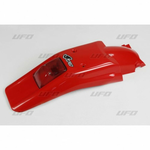 Garde-boue arrière + feu UFO rouge Honda XR250R/400R - 1086774001