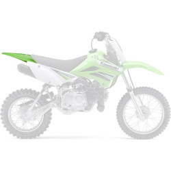 Garde-boue arrière UFO vert KX Kawasaki KLX110 - 1087199001