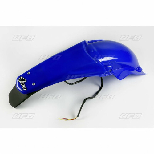 Garde-boue arrière + support de plaque avec feu UFO bleu Reflex Yamaha WR450F/250F - 1087822001