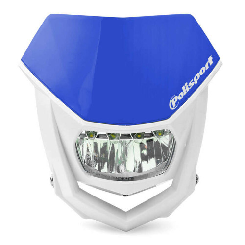 Plaque phare POLISPORT Halo LED bleu/blanc - 1086668005