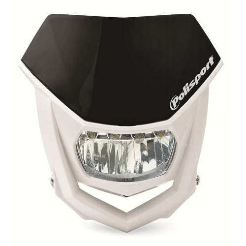 Plaque phare POLISPORT Halo LED noir/blanc - 1086668002