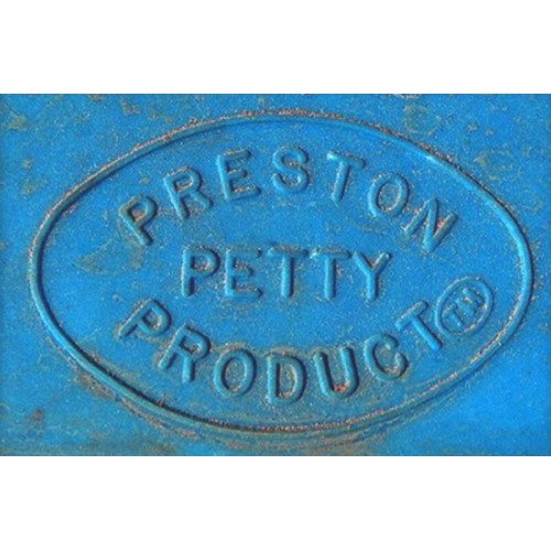 Plaque phare PRESTON PETTY halogène bleu Bultaco