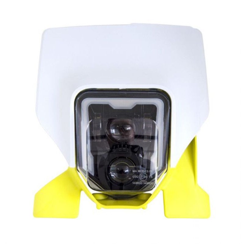 RACETECH Front Headlight Mask With Homologated LED Light