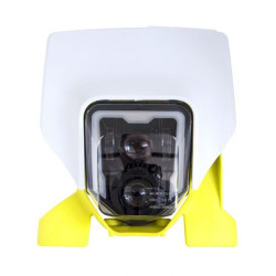 RACETECH Front Headlight Mask With Homologated LED Light